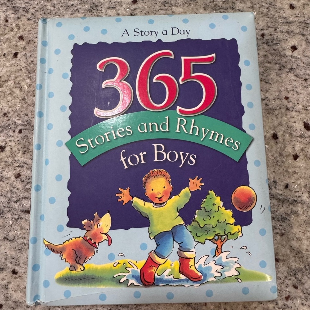 365 Stories and Rhymes for Boys Book
